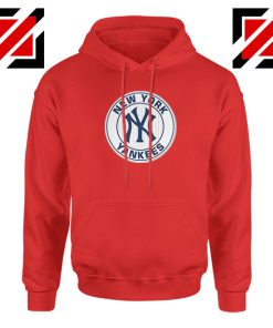 New York Yankees White Round Red Hoodie