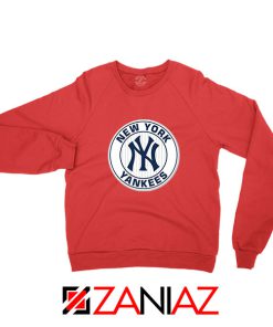 New York Yankees White Round Red Sweatshirt