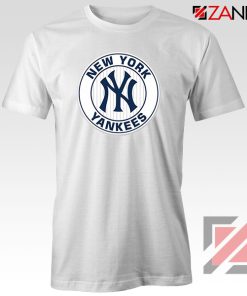 New York Yankees White Round Tshirt