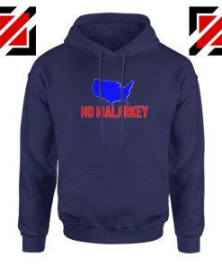 No Malarkey Joe Biden Navy Blue Hoodie