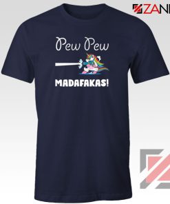 PewPewPew Unicorn Madafakas Navy Blue Tshirt