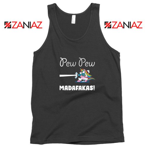 PewPewPew Unicorn Madafakas Tank Top