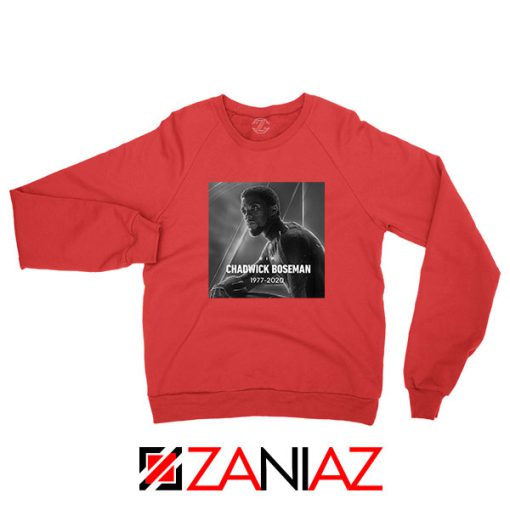 RIP Chadwick Black Panther Red Sweatshirt