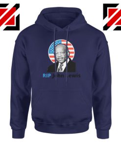 RIP John Lewis Navy Blue Hoodie