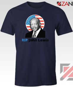 RIP John Lewis Navy Blue Tshirt