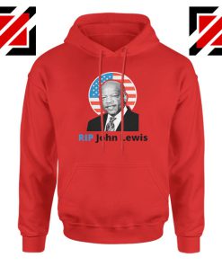 RIP John Lewis Red Hoodie