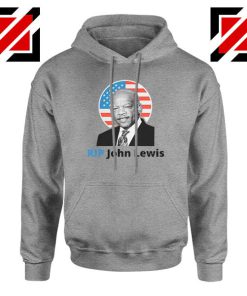 RIP John Lewis Sport Grey Hoodie