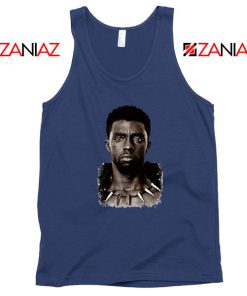 RIP Men of Wakanda Navy Blue Tank Top