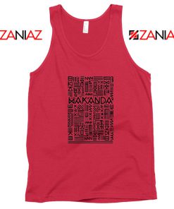 RIP Wakanda Red Tank Top