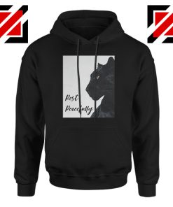 Rest Peacefully Black Panther Hoodie