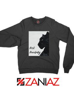 Rest Peacefully Black Panther Sweatshirt