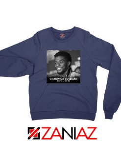 Rip Chadwick Boseman Navy Blue Sweatshirt