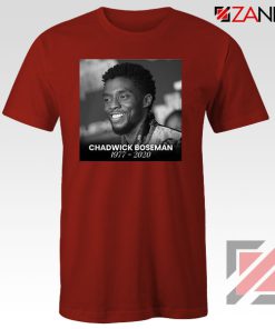 Rip Chadwick Boseman Red Tshirt