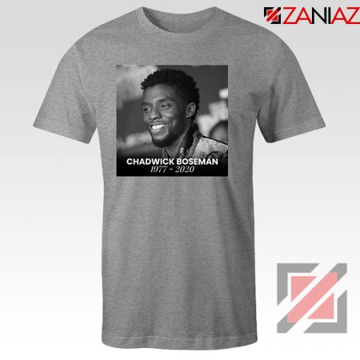 Rip Chadwick Boseman Sport Grey Tshirt