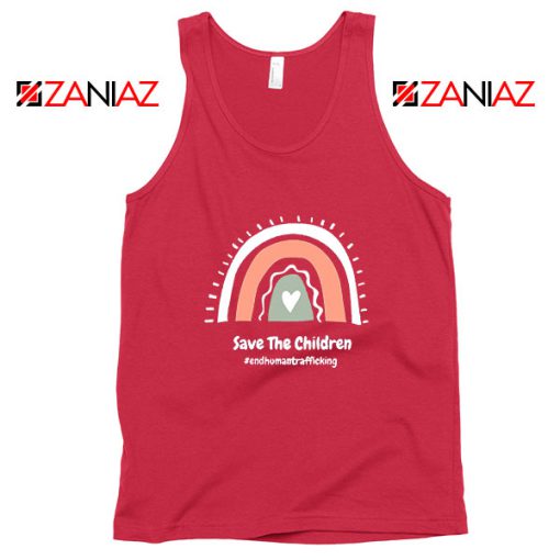 Save The Children Red Tank Top