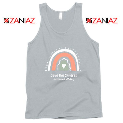 Save The Children Sport Grey Tank Top