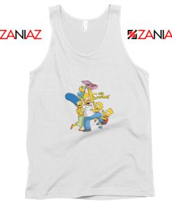 Simpson Family Loves Donuts Tank Top