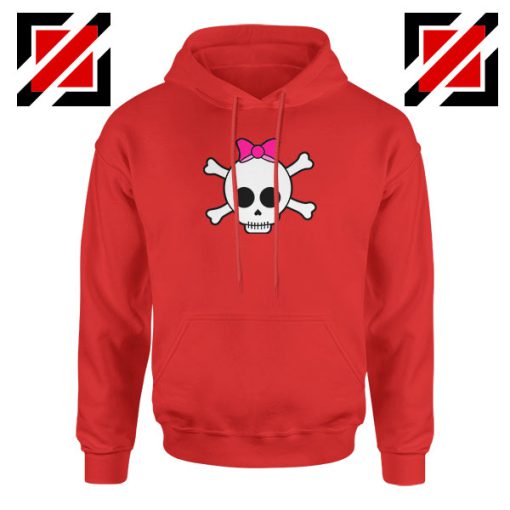 Skull Crossbones Red Hoodie