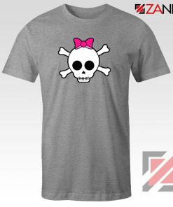 Skull Crossbones Sport Grey Tshirt