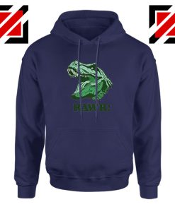 T Rex RAWR Navy Blue Hoodie