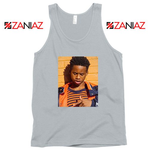 Tay K Rapper Sport Grey Tank Top