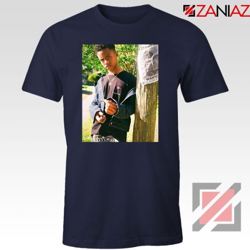 Tay K Ready To Spark Up Navy Blue Tshirt