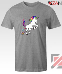 Unicorn Cupcakes Sport Grey Tshirt