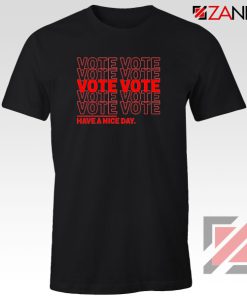 Vote Graphic Black Tshirt