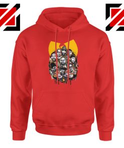 Wu Tang Clan NY Yankees Red Hoodie