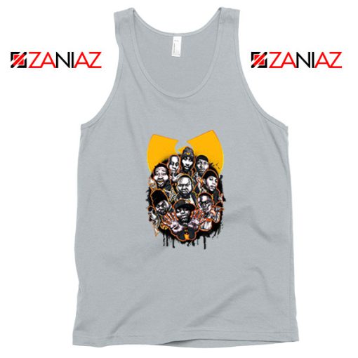 Wu Tang Clan NY Yankees Sport Grey Tank Top