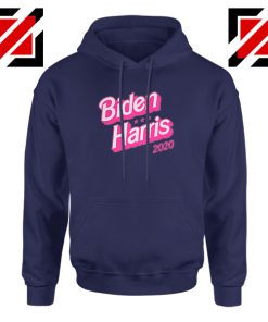 Biden Harris 90s Vintage Navy Blue Hoodie