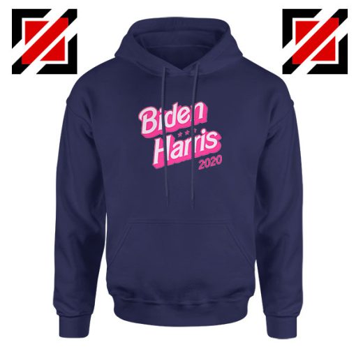 Biden Harris 90s Vintage Navy Blue Hoodie