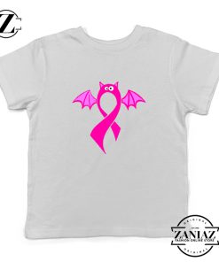 Breast Cancer Awareness Kids White Tshirt