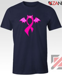 Breast Cancer Awareness Navy Blue Tshirt