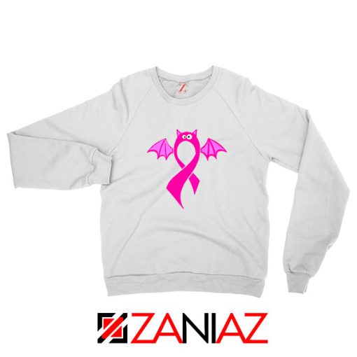 Breast Cancer Awareness White Sweatshirt