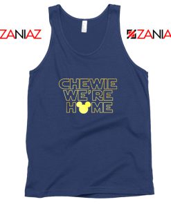 Chewie We Are Home Navy Blue Tank Top