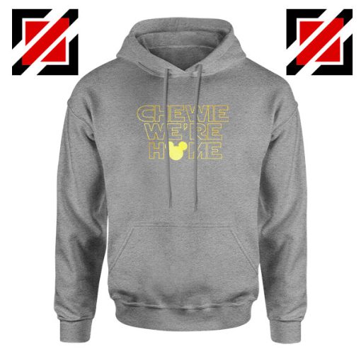 Chewie We Are Home Sport Grey Hoodie