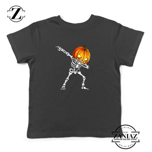 Dabbing Pumpkin Kids Tshirt