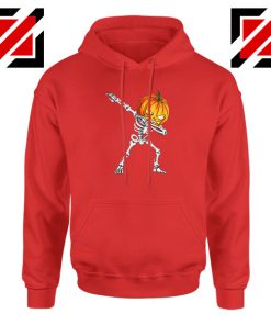 Dabbing Pumpkin Red Hoodie