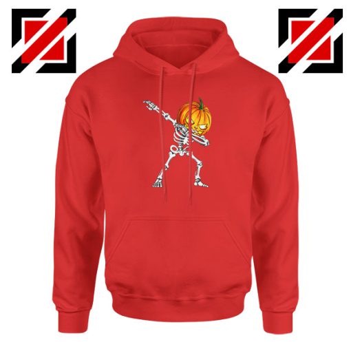 Dabbing Pumpkin Red Hoodie