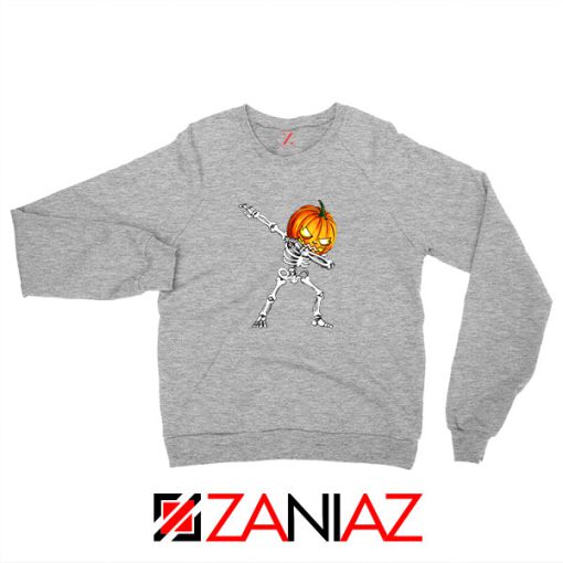 Dabbing Pumpkin Sport Grey Sweatshirt