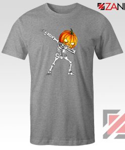 Dabbing Pumpkin Sport Grey Tshirt