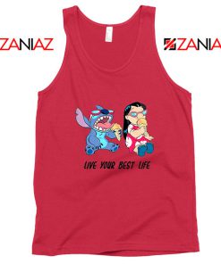 Disney Lilo and Stitch Red Tank Top