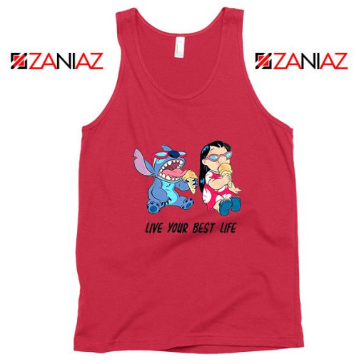 Disney Lilo and Stitch Red Tank Top