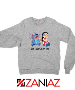 Disney Lilo and Stitch Sport Grey Sweatshirt