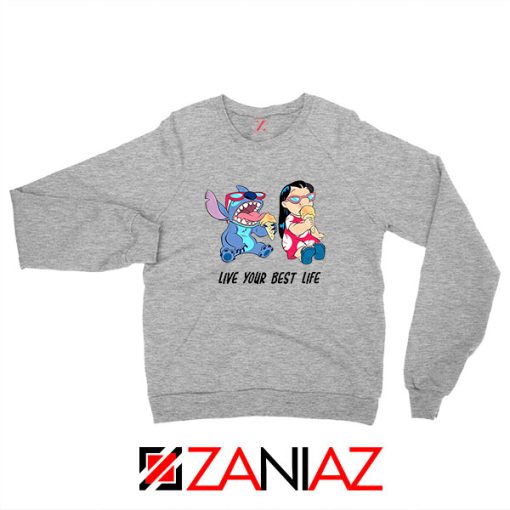 Disney Lilo and Stitch Sport Grey Sweatshirt