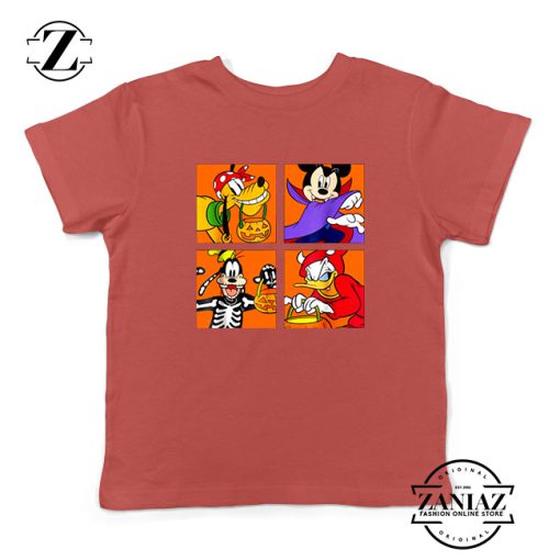 Disney Surprise Halloween Red Kids Tshirt