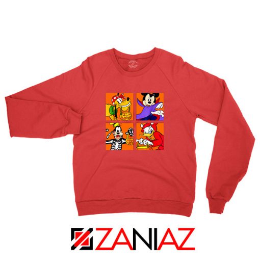 Disney Surprise Halloween Red Sweatshirt