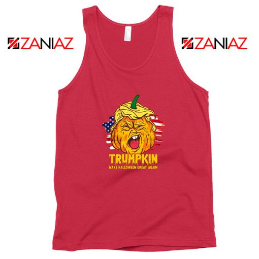 Donald Trumpkin Red Tank Top