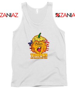 Donald Trumpkin White Tank Top